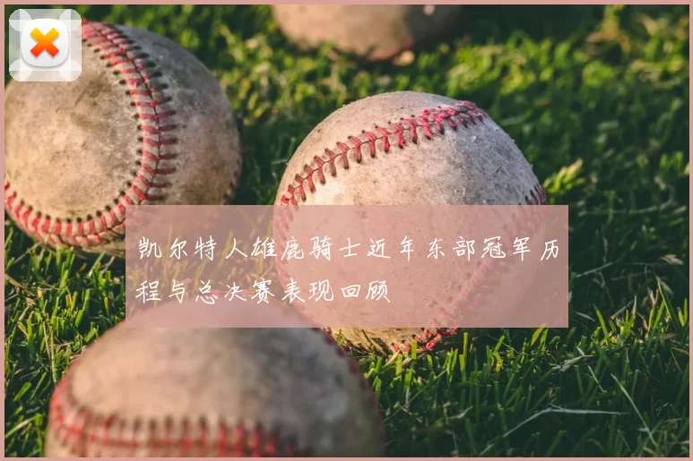 凯尔特人雄鹿骑士近年东部冠军历程与总决赛表现回顾